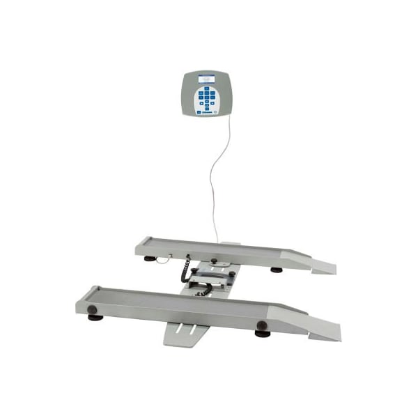 Pelstar/Health O Meter Health O Meter 2400KL Digital Wheelchair Scale 800lb x 0.2lb/363kg x 0.1kg, Portable w/ Adj Tracks 2400KL - main